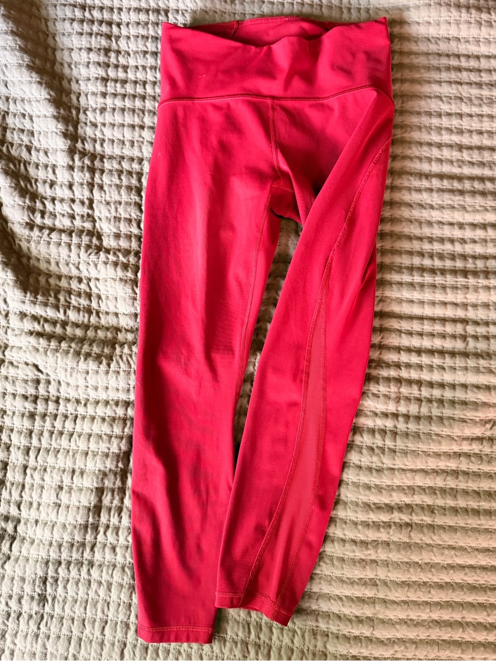 Lululemon 25” Red Leggings
